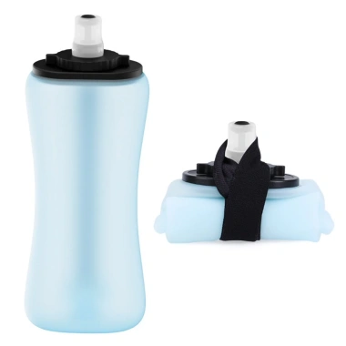 Bình Đạp Xe KUNHEV 350ml - Bình Nước Miệng Rộng Silicon Mềm, Gập Lại, Cầm Tay Đi Xe Đạp, Giá 159.500 VND