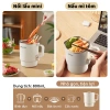 Bình điện đun nước siêu tốc mini 800ml gấp gọn, giữ nhiệt, tiện du lịch 3