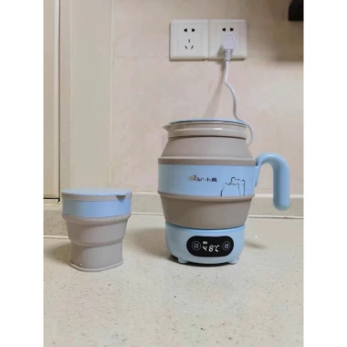 Bình đun nước gấp gọn Bear ZDH-A06G1 600ml màn hình cảm ứng, khử clo, 3 chức năng tiện ích - Giá chỉ 565.000₫ 7 Bình đun nước gấp gọn Bear ZDH-A06G1 600ml màn hình cảm ứng, khử clo, 3 chức năng tiện ích - Giá chỉ 565.000₫ 7