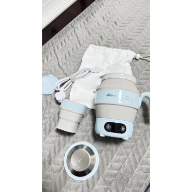 Bình đun nước gấp gọn Bear ZDH-A06G1 600ml màn hình cảm ứng, khử clo, 3 chức năng tiện ích - Giá chỉ 565.000₫ 8 Bình đun nước gấp gọn Bear ZDH-A06G1 600ml màn hình cảm ứng, khử clo, 3 chức năng tiện ích - Giá chỉ 565.000₫ 8