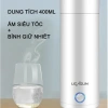 Bình đun nước mini 400ml Siêu Tốc, Tự Ngắt Khi Sôi – Đa Năng, Phù Hợp Du Lịch & Bệnh Viện 4