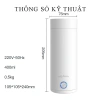 Bình đun nước mini 400ml Siêu Tốc, Tự Ngắt Khi Sôi – Đa Năng, Phù Hợp Du Lịch & Bệnh Viện 9