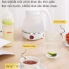 Bình đun nước siêu tốc 600ml gấp gọn silicon dày, đĩa lót thép 304 giữ nhiệt, chỉ 155k 5
