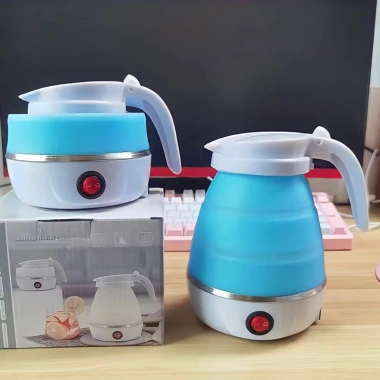 Bình đun nước siêu tốc 600ml gấp gọn silicon dày, đĩa lót thép 304 giữ nhiệt, chỉ 155k 9 Bình đun nước siêu tốc 600ml gấp gọn silicon dày, đĩa lót thép 304 giữ nhiệt, chỉ 155k 9