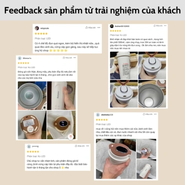 Bình đun nước Type C siêu tốc mini 450ml - Hiển thị nhiệt độ, tự ngắt khi sôi, kèm túi du lịch gọn nhẹ - 470k