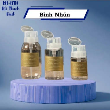 Bình đựng cồn acetone đầu xịt, bình nhún nước lau gel - Giá 12.293₫, giảm mạnh