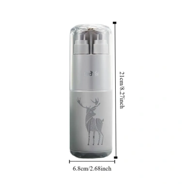 Bình đựng dầu gội VERGE LIMIT + Cốc kem đánh răng đa năng, cốc du lịch nhựa nhẹ - 173.470đ 2
