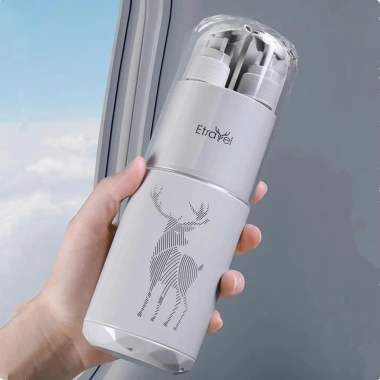Bình đựng dầu gội VERGE LIMIT + Cốc kem đánh răng đa năng, cốc du lịch nhựa nhẹ - 173.470đ 6