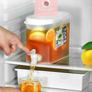 Bình đựng nước 3,5L có vòi - Dùng cho trà, nước trái cây, giữ lạnh, giá 47.000₫ 2