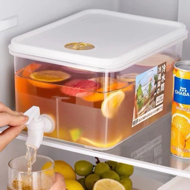 Bình đựng nước 5L có nắp và vòi cho tủ lạnh - Giá ưu đãi 65.999 VNĐ, tiết kiệm ngay