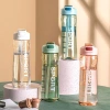 Bình Đựng Nước 700ml Nắp Nhấn Kèm Ống Hút, Dây Xách - Chỉ 40.000 VND Tiết Kiệm