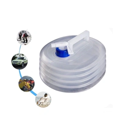 Bình đựng nước dã ngoại gấp gọn 15L nhựa siêu nhẹ phù hợp gia đình du lịch 149.000đ