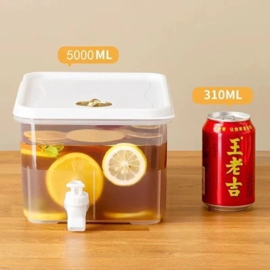 Bình đựng nước detox 5L có nắp vòi, không cần tủ lạnh - Chỉ 85.999₫ 5 Bình đựng nước detox 5L có nắp vòi, không cần tủ lạnh - Chỉ 85.999₫ 5