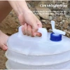Bình Đựng Nước Gấp Gọn Van Xoáy 5-15L Tiện Lợi OTCVN Giá 55k - Nhỏ Gọn, Dễ Mang 9