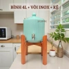 Bình đựng nước inox 10 lít – Gốm Bát Tràng, sứ sang trọng, chỉ 600.000₫ 2
