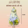 Bình đựng nước inox 10 lít – Gốm Bát Tràng, sứ sang trọng, chỉ 600.000₫ 6