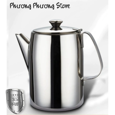 Bình đựng nước inox 2.800ml nắp ca, vòi SUS 304, dày sáng bóng, bền lâu – Giá ưu đãi 350.000đ