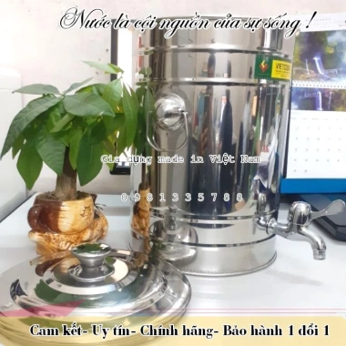 Bình đựng nước inox 304 10-25 lít VIETCOOK: vòi cao cấp, chỉ 466.000₫ 4 Bình đựng nước inox 304 10-25 lít VIETCOOK: vòi cao cấp, chỉ 466.000₫ 4