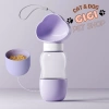 Bình đựng nước & thức ăn 550ml cho cún mèo - Du lịch, dạo ngoài trời 8