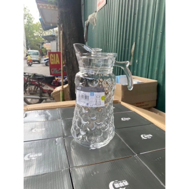 Bình đựng nước thủy tinh cao cấp 1,7L - Ca nước sang trọng, giảm giá tới 71.999₫