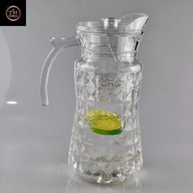Bình đựng nước thủy tinh DeLi cao cấp 1,7L - Giá chỉ 93.600đ, chất bền, an toàn