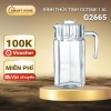Bình đựng nước thuỷ tinh Luminarc Octime 1.6L G2.665 hàng chính hãng giảm còn 155.000 VNĐ