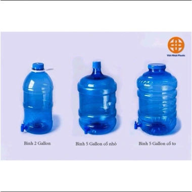 Bình đựng nước Việt Nhật dày dặn 7.5L‑20L có vòi, giá chỉ 40.000₫ giảm mạnh