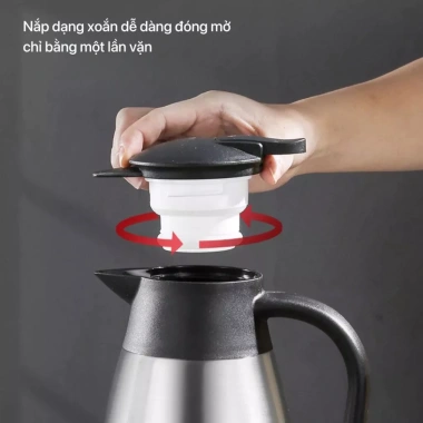 Bình Giữ Nhiệt 2L Chính hãng, Lõi Inox 304, Giữ Nhiệt 24h, Nắp Chống Tràn Thông Minh 7 Bình Giữ Nhiệt 2L Chính hãng, Lõi Inox 304, Giữ Nhiệt 24h, Nắp Chống Tràn Thông Minh 7