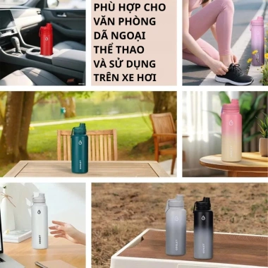 Bình giữ nhiệt GOGLET thể thao - Giữ lạnh lâu, 16 màu, 3 size, giá chỉ 144k 2