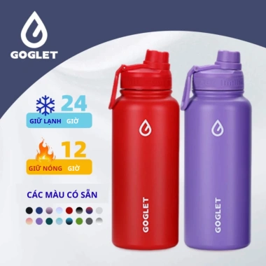 Bình giữ nhiệt GOGLET thể thao - Giữ lạnh lâu, 16 màu, 3 size, giá chỉ 144k 3