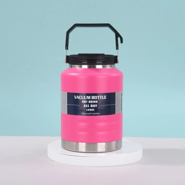 Bình giữ nhiệt inox 304 miệng rộng 9cm 1.5-2L kèm ống hút, bền, giữ nóng 12h - 165k
