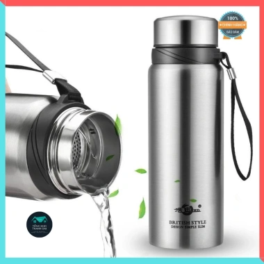 Bình Giữ Nhiệt Inox 304 Thép Không Gỉ, Nắp Lọc Trà - 750-1.200ml Giá Ưu Đãi 30k Bình Giữ Nhiệt Inox 304 Thép Không Gỉ, Nắp Lọc Trà - 750-1.200ml Giá Ưu Đãi 30k