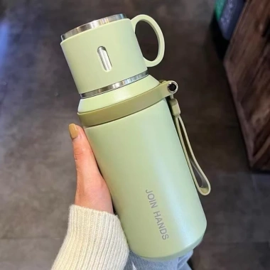 Bình giữ nhiệt inox 316 600ml nắp uống - Giữ nhiệt 24h, không gỉ, giá 165.000₫ 7