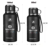 Bình giữ nhiệt inox 316 JK 12h nắp làm cốc tiện lợi, cao cấp chính hãng 2