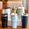Bình giữ nhiệt Starbucks inox 304 600-900ml - ống hút tiện lợi, an toàn, giá chỉ 112.500đ 6