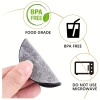 Bình giữ nhiệt - Tấm silicon bảo vệ đáy cốc, chống trượt, chống mài mòn, dán tự dính 6