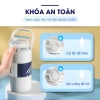 Bình giữ nhiệt thép không gỉ dung tích lớn, hai vòi, di động - chỉ 136k 5
