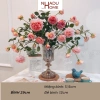 Bình hoa Bắc Âu pha lê đế đồng 24-35cm, đựng nước - Quà tặng Lốt 244.999₫ 4
