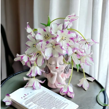 Bình Hoa Cô Gái Decor Lọ Trang Trí Xinh Xắn Nhiều Mẫu Đẹp Giá Chỉ 99.000₫