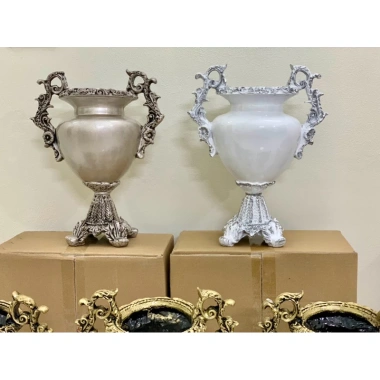 Bình hoa composite cao cấp - Decor trang trí, quà tặng sinh nhật, tân gia, mã vò cổ điện, giá ưu đãi 205.800
