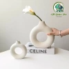 Bình Hoa Decor Nhựa Giả Gốm Sang Trọng - Thiết Kế Tối Giản, Lọ Để Bàn Trang Trí 3