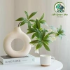 Bình Hoa Decor Nhựa Giả Gốm Sang Trọng - Thiết Kế Tối Giản, Lọ Để Bàn Trang Trí 7