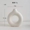Bình Hoa Decor Nhựa Giả Gốm Sang Trọng - Thiết Kế Tối Giản, Lọ Để Bàn Trang Trí 10