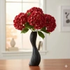 Bình Hoa Giả Sứ Trắng Nghệ Thuật Dáng Xoắn 39cm Trang Trí Phòng Khách Giá 89k