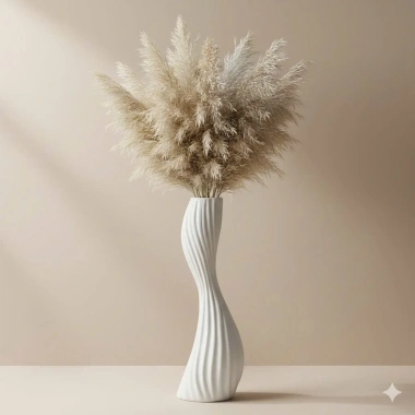 Bình Hoa Giả Sứ Trắng Nghệ Thuật Dáng Xoắn 39cm Trang Trí Phòng Khách Giá 89k 4 Bình Hoa Giả Sứ Trắng Nghệ Thuật Dáng Xoắn 39cm Trang Trí Phòng Khách Giá 89k 4