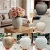 Bình hoa gốm sứ Bát Tràng dạng tròn có hoà tốc - Giá chỉ 99.000đ, giảm mạnh