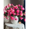 Bình hoa gốm sứ Bát Tràng dạng tròn có hoà tốc - Giá chỉ 99.000đ, giảm mạnh 3