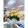 Bình hoa gốm sứ Bát Tràng dạng tròn có hoà tốc - Giá chỉ 99.000đ, giảm mạnh 6