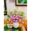 Bình hoa gốm sứ Bát Tràng dạng tròn có hoà tốc - Giá chỉ 99.000đ, giảm mạnh 7