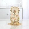 Bình Hoa Gốm Sứ Cao Cấp Phong Cách Châu Âu - Tặng Miếng Lót, Trang Trí Phòng Khách & Bàn Trà 10